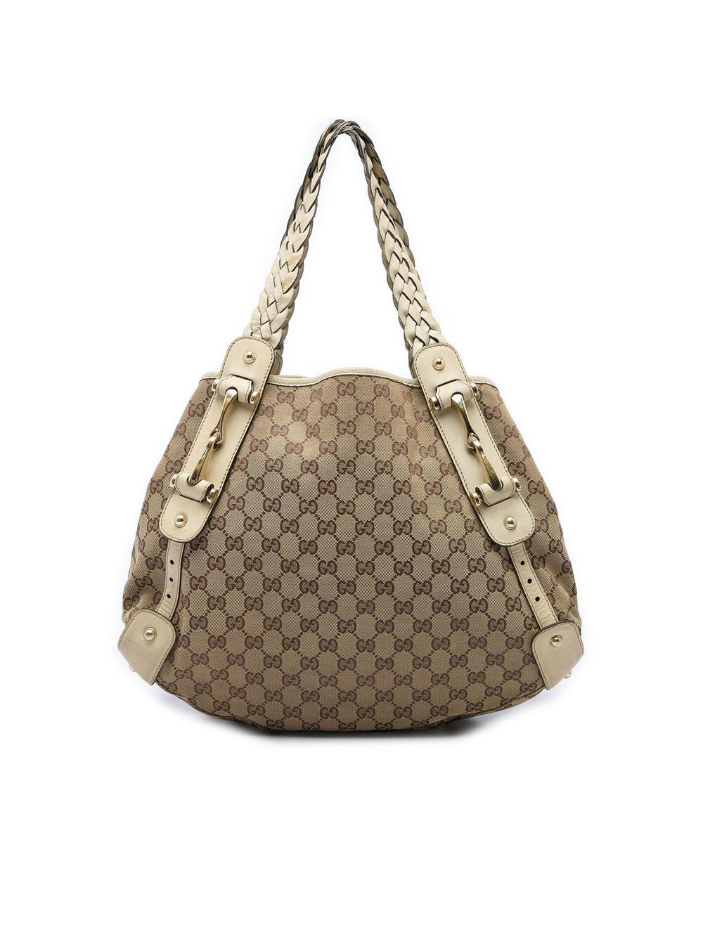 Gucci Gg Canvas Horsebit Pelham #369830G53B